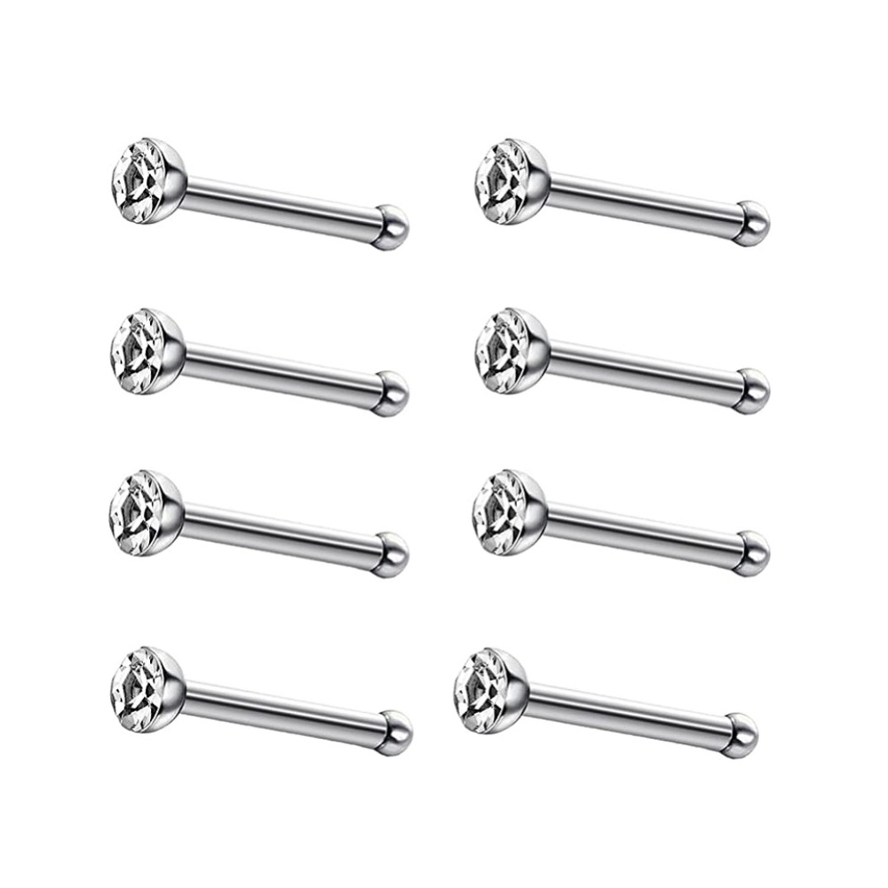Pack Of 60 361L Surgical Steel 22g Nose Studs NWT - Picture 8 of 16